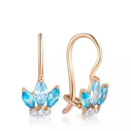 Серьги детские из золота 26611653000