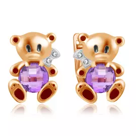 Серьги детские из золота 26615059000