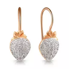 Серьги детские из золота 2-2688