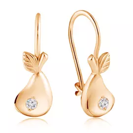 Серьги детские из золота 2-823