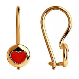 Серьги детские из золота 51-120-00679-1