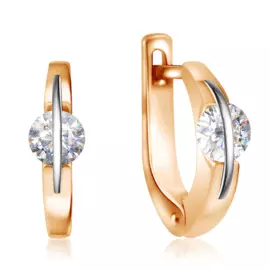 Серьги из красного золота Танцующий бриллиант Air R6319146000
