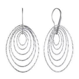 Серьги из серебра 1463_SR_001_WG