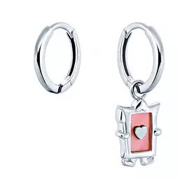 Серьги из серебра 15187FESWSH1_SR_SH_WG