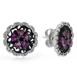 Серьги из серебра 5FLG001E