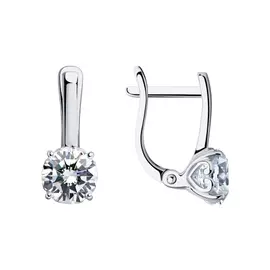 Серьги из серебра 89020004