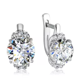 Серьги из серебра 89020014