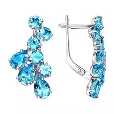 Серьги из серебра 92020006