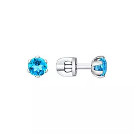 Серьги из серебра 92020039