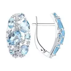 Серьги из серебра 92020171