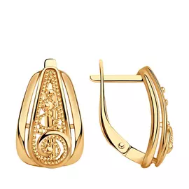 Серьги из серебра 93-120-00667-1