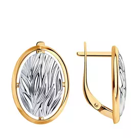 Серьги из серебра 93-120-00795-1