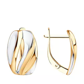 Серьги из серебра 93-120-00928-1