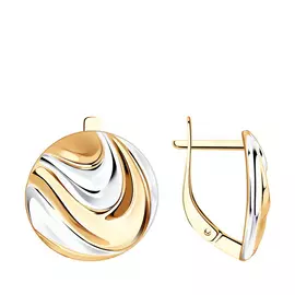 Серьги из серебра 93-120-00929-1