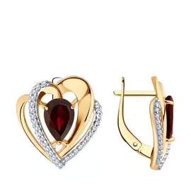 Серьги из серебра 93-320-00545-1