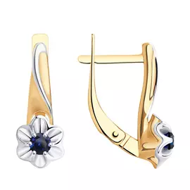 Серьги из серебра 93-320-00982-1