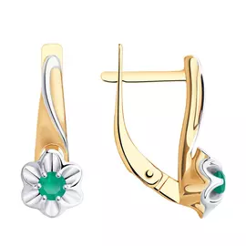 Серьги из серебра 93-320-00982-2