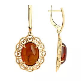 Серьги из серебра 93-321-00849-1