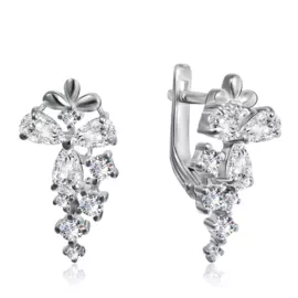 Серьги из серебра 94020340