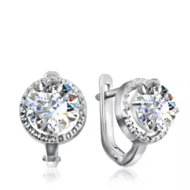 Серьги из серебра 94020412