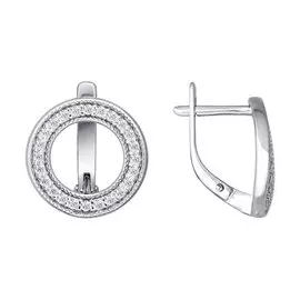 Серьги из серебра 94021420