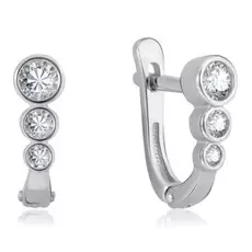 Серьги из серебра 94021525