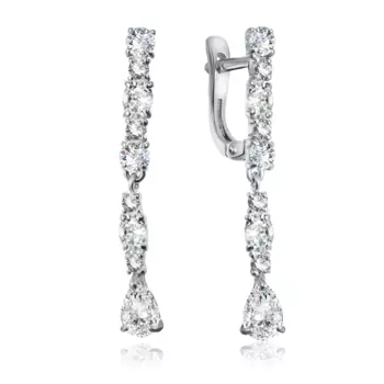 Серьги из серебра 94021709