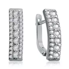 Серьги из серебра 94021765