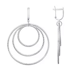 Серьги из серебра 94022766