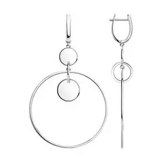 Серьги из серебра 94023789