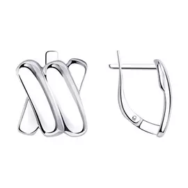 Серьги из серебра 94-120-00642-1