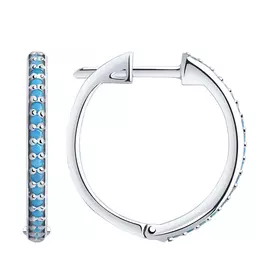 Серьги из серебра 94-120-00651-1