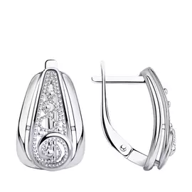 Серьги из серебра 94-120-00667-1