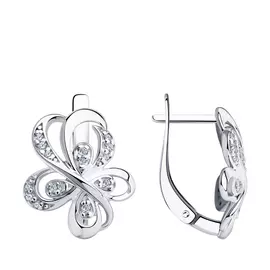 Серьги из серебра 94-120-00758-1