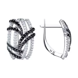 Серьги из серебра 94-120-00779-1