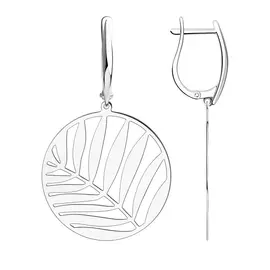 Серьги из серебра 94-121-00752-1