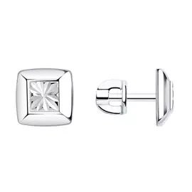 Серьги из серебра 94-122-00707-1