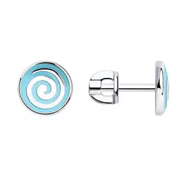 Серьги из серебра 94-122-00951-1