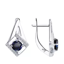 Серьги из серебра 94-320-00350-1