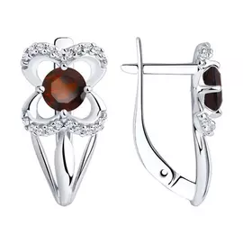 Серьги из серебра 94-320-00381-2