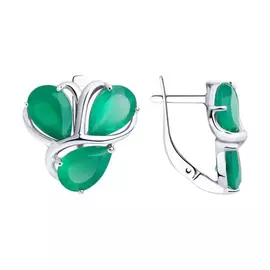 Серьги из серебра 94-320-00439-1