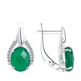 Серьги из серебра 94-320-00440-1