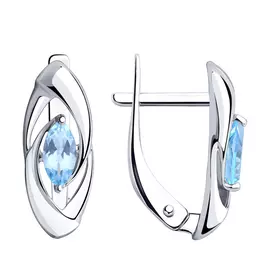 Серьги из серебра 94-320-00549-1