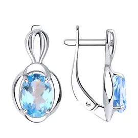 Серьги из серебра 94-320-00604-1