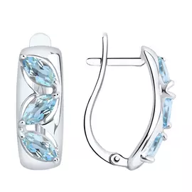 Серьги из серебра 94-320-00633-1