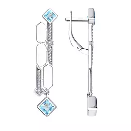 Серьги из серебра 94-320-00684-1