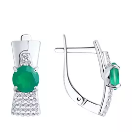 Серьги из серебра 94-320-00787-1