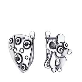 Серьги из серебра 95-120-00812-1