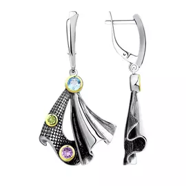 Серьги из серебра 95-321-00745-1