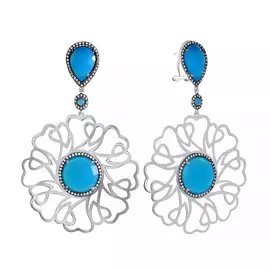 Серьги из серебра AES34248W_GAG_001_WG